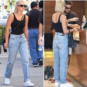 Vintage Tommy Hilfiger Freedom Denim Light Wash High 90s Jeans